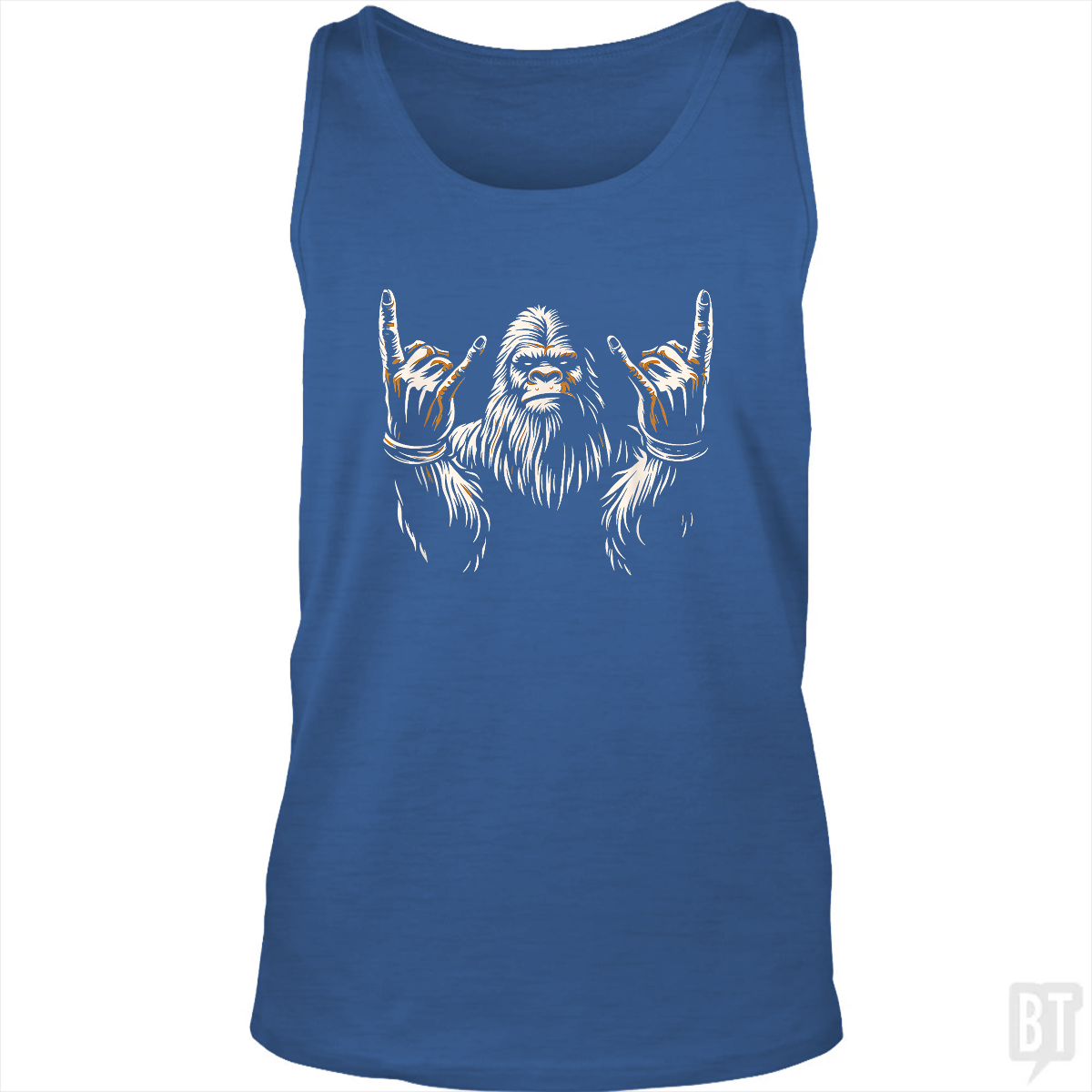 Bigfoot Rock On Tank Top