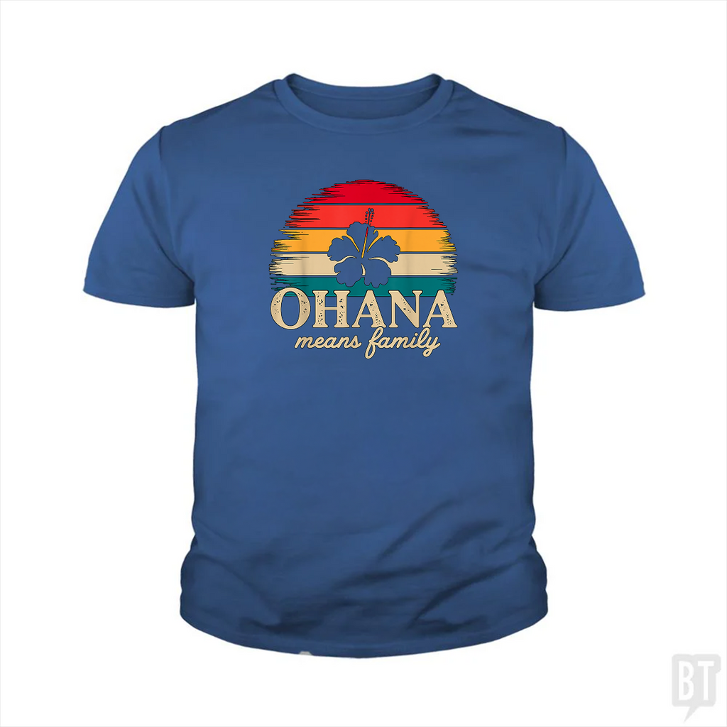 Ohana Means Family Kids Shirt