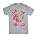 Rude Shirt Santa Face Shirt I Do Hos Santa Funny Xmas T-Shirts
