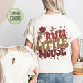Run Little Mouse Comfort Colors Shirt Rose Skeleton Haunting Adeline Dark Romance Shirt Smut Reader Lady Top Womenswear T-Shirts