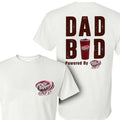 [SALE UP 45%] DR PEPPER Est 1885 DAD BOD DAD BOD Powered Dr Pepper Cup Shirt Shirt Cotton Menswear T-Shirts