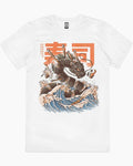 SUSHI DRAGON Summer Cotton Cotton Menswear S 3XL Soft Top T-Shirts
