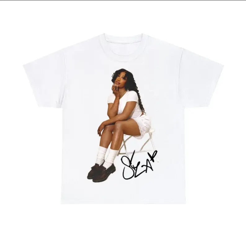 SZAA Iconic Hip Hop Cotton Fabric T-Shirts