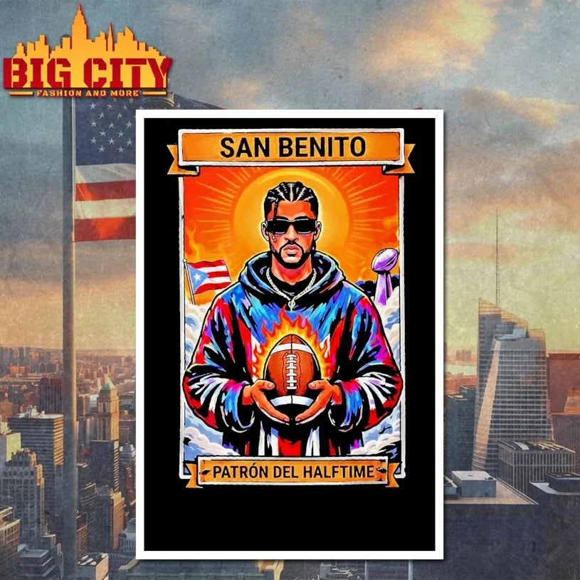 San Benito Patron Del Halftime Benito Bowl 2026 t-shirt