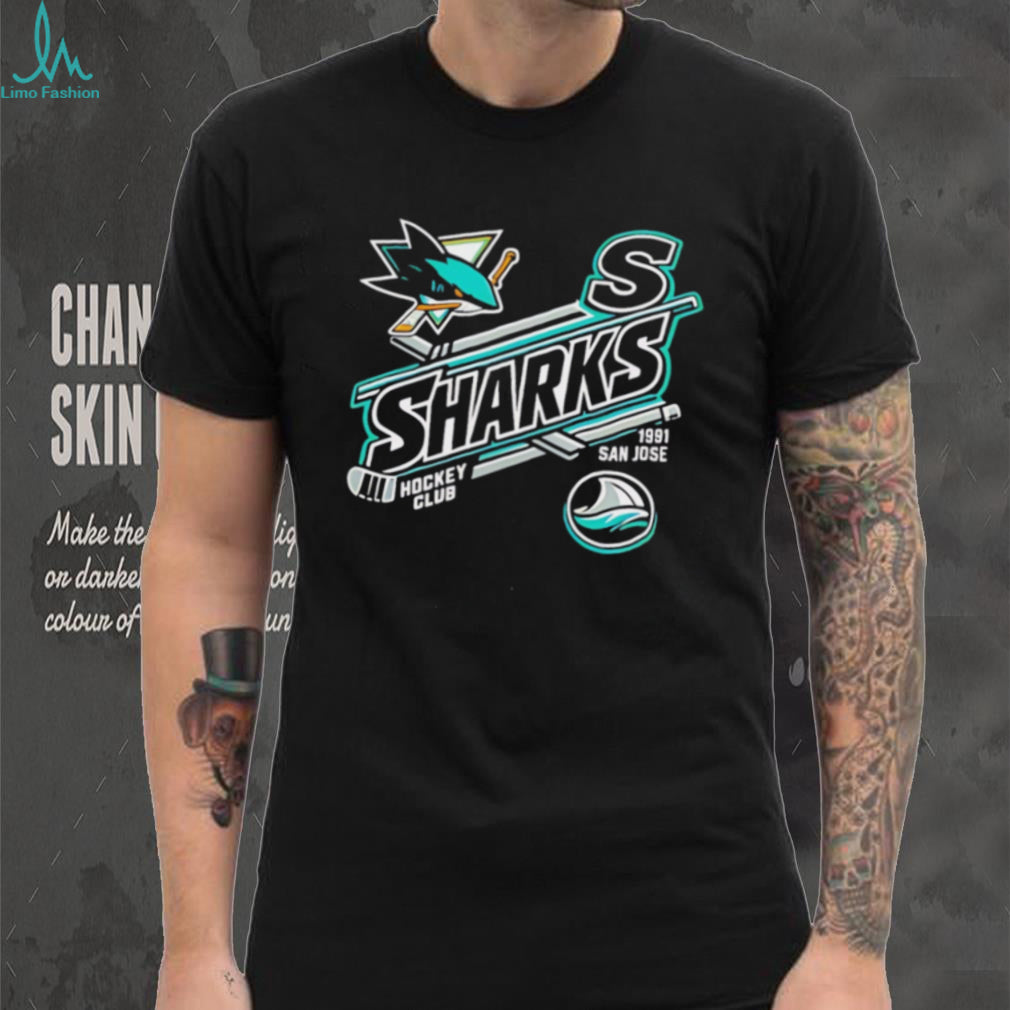 San Jose Sharks 1991 Hockey Club graphic shirt
