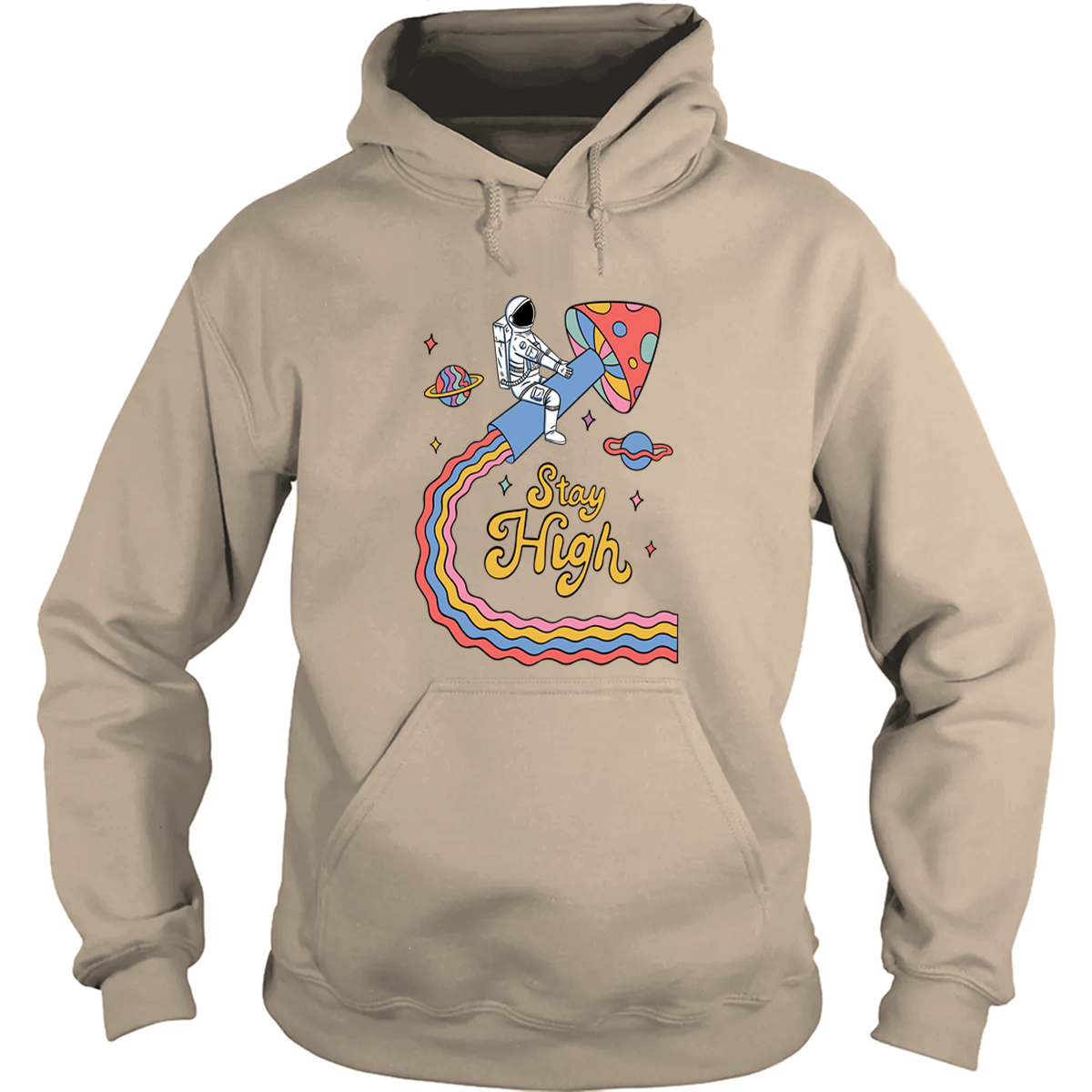 Stay High Astronaut Hoodie