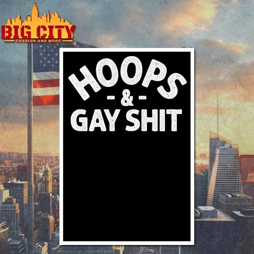 Sarah Spain Hoops &amp; Gay Shit t-shirt