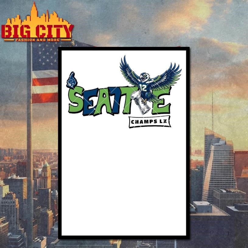 Seattle Football Championship 2026 Shirt