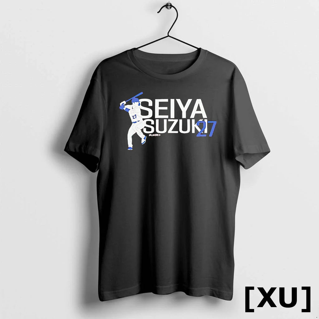 Seiya Suzuki 27 Chicago Cubs Cartoon Tshirts Sweater