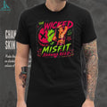 Shawna Reed the wicked Misfit illustrated retro shirt