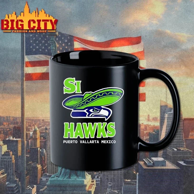 Si Hawks Puerto Vallarta Mexico t-shirt