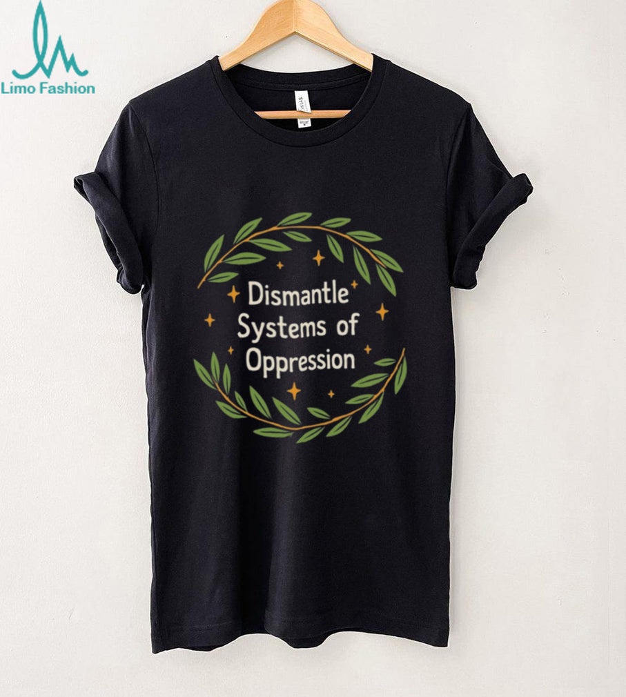 Social Justice Activism Dismantle Systems Of Oppression Shirt