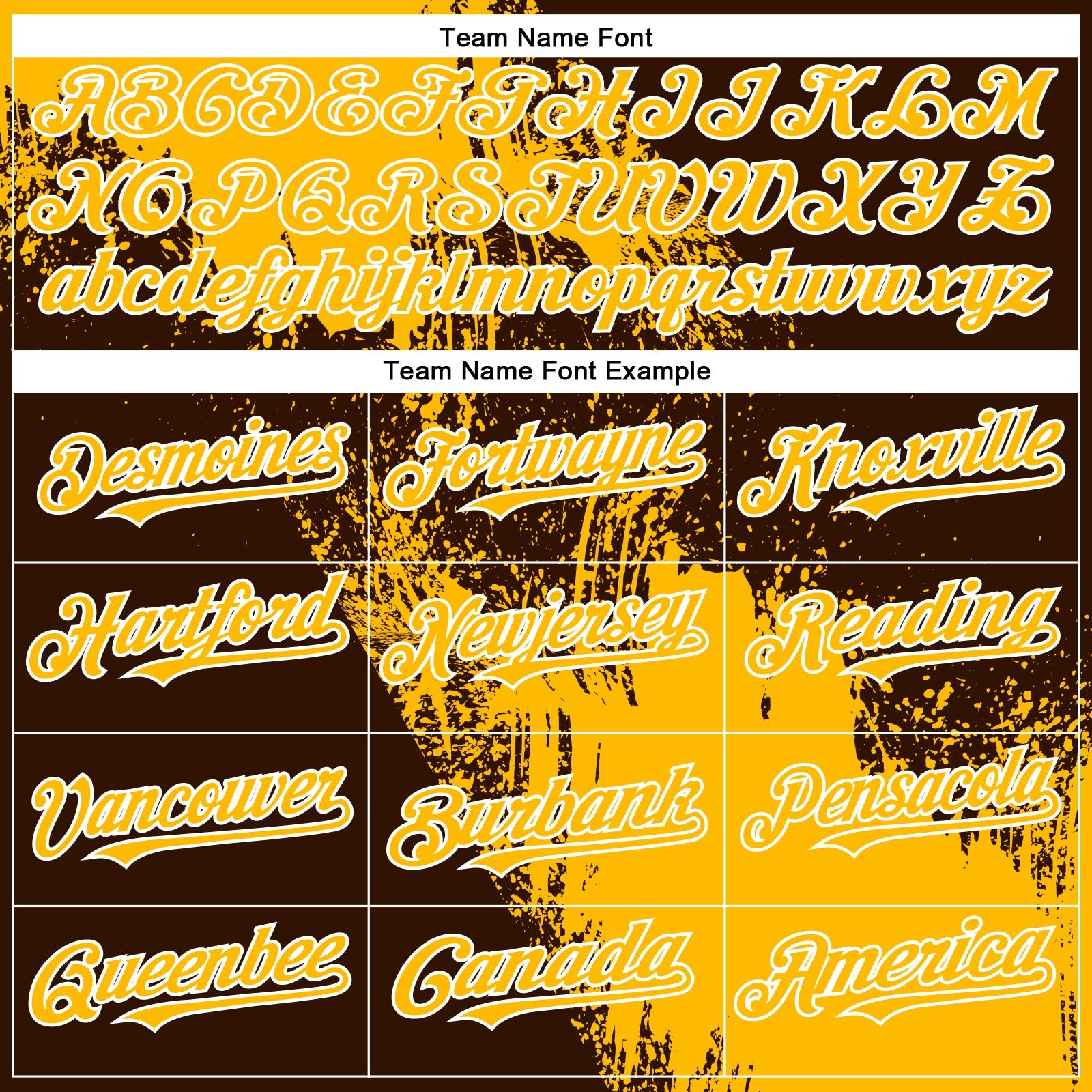 Custom Gold Brown-White 3D Pattern Abstract Brush Stroke Two-Button Unisex Softball Jersey