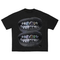 Sopula Loose Lip Print Cotton T Shirtstyle{N002}2 T-Shirts