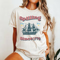 Spillin Tea Since 1773 Spilling Tea Usa Patriotic 4th July Party Usa Celebration Shirt T-Shirts