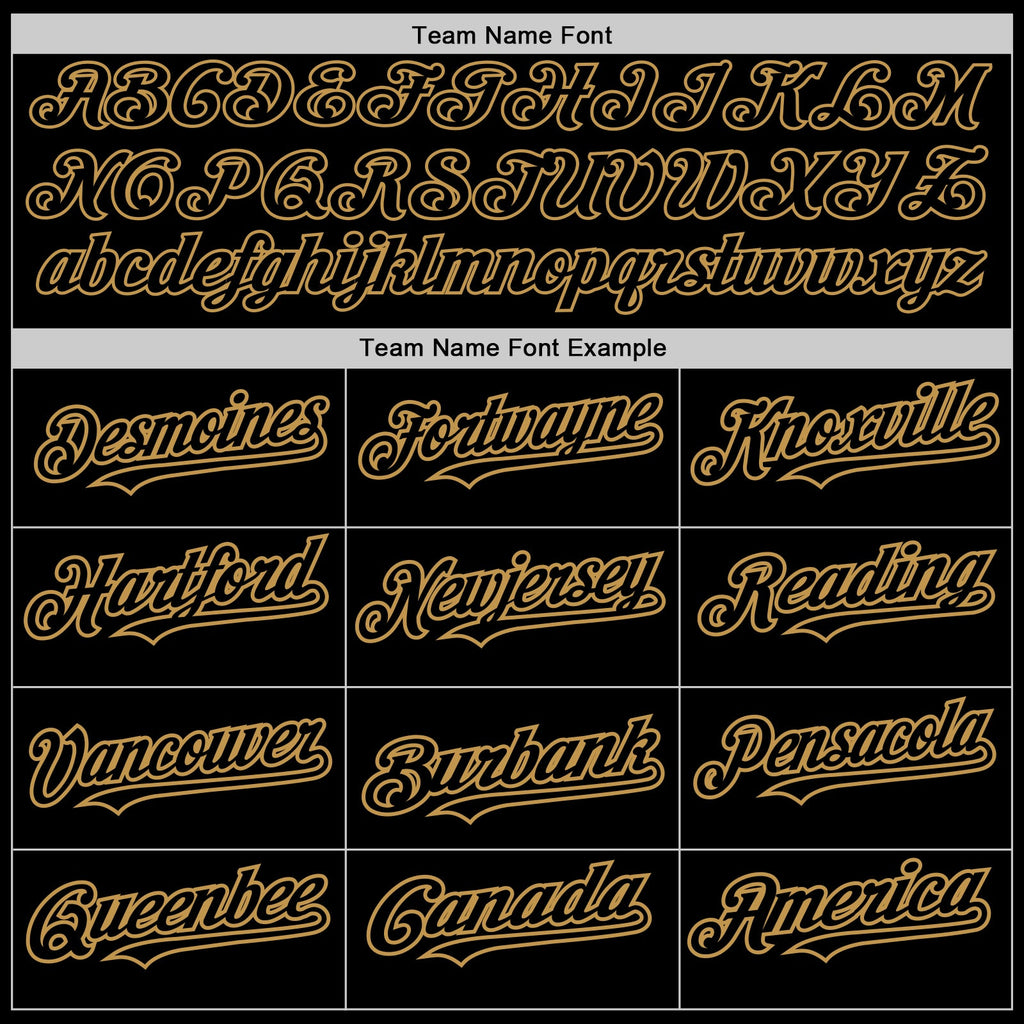 Custom Black Steel Gray Splash Ink Old Gold Authentic Baseball Jersey