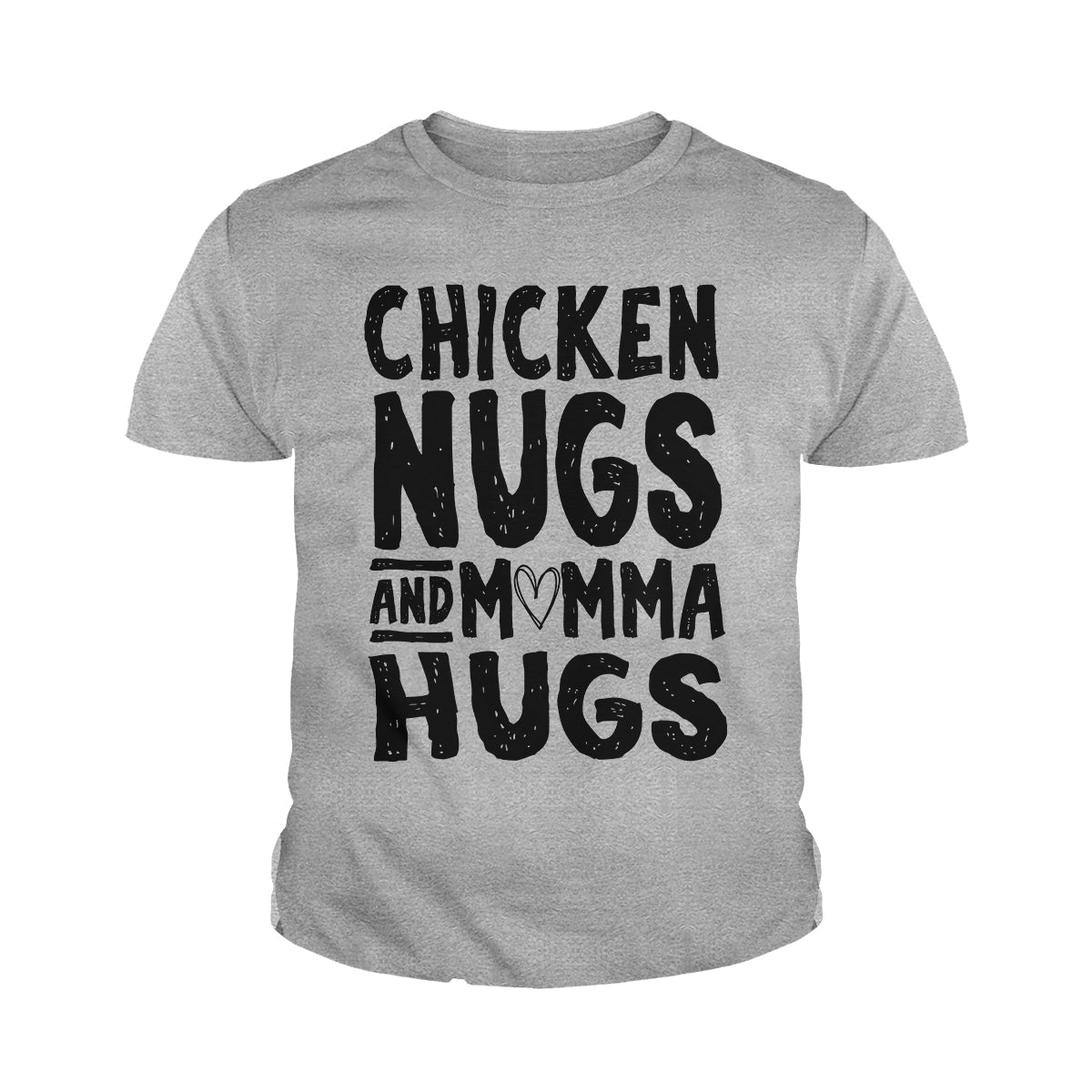 Chicken Nugs and Momma Hugs Kids Shirts