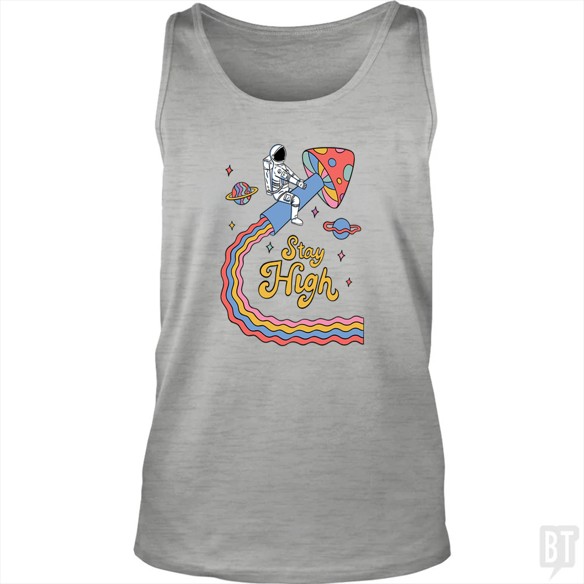 Stay High Astronaut Tank Top