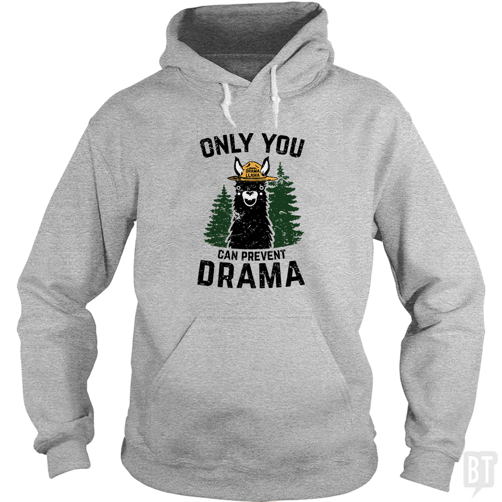 Only You Can Prevent Drama Hoodie