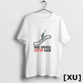 Statue Of Liberty Escalator Make America Step Up Again Democrat Tshirts Sweater
