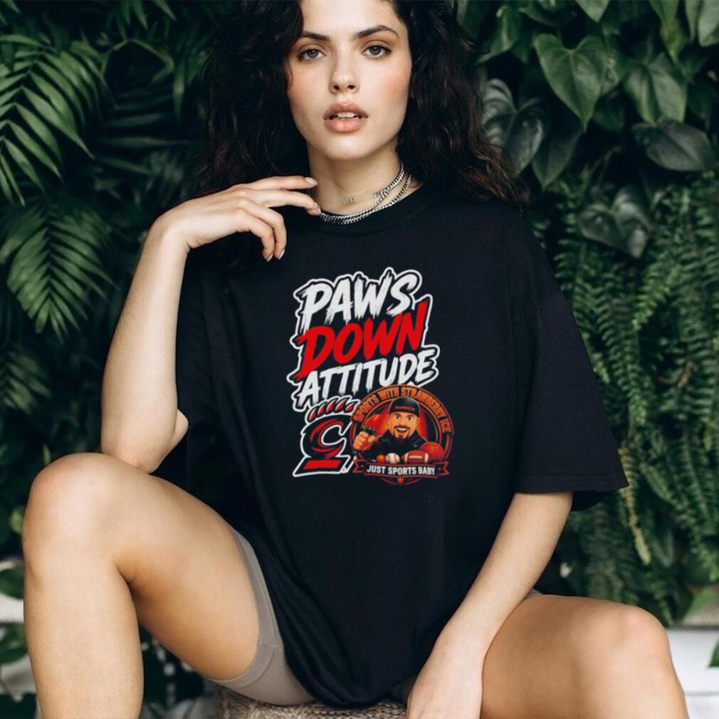 Strawberry Ice Paws Down Attitude Just Sports Baby Cincinnati shirt