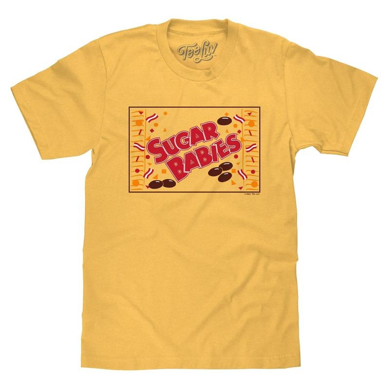 Sugar Babies Caramel Candy Banana Yellow T-Shirts