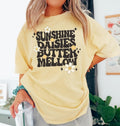 Sunshine Daisies Butter Mellow Retro Daisy HP Inspired Wizard Shirt Her Him Bookish Booktok T-Shirts