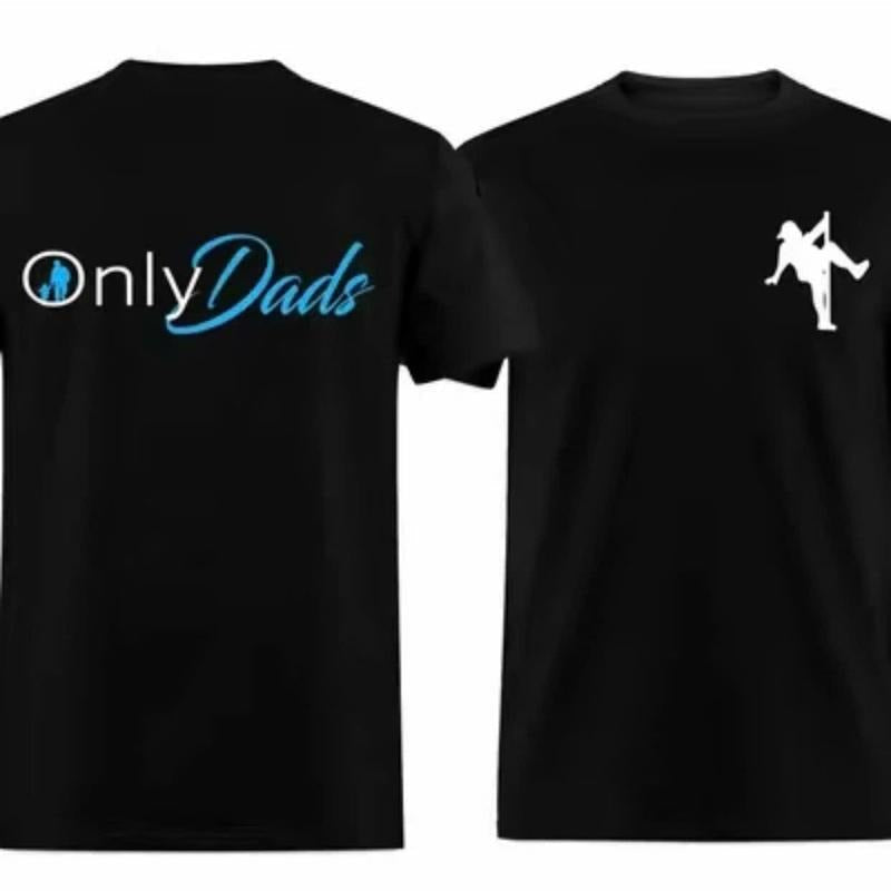 OnlyDad Black Menswear Dad'S T-Shirts
