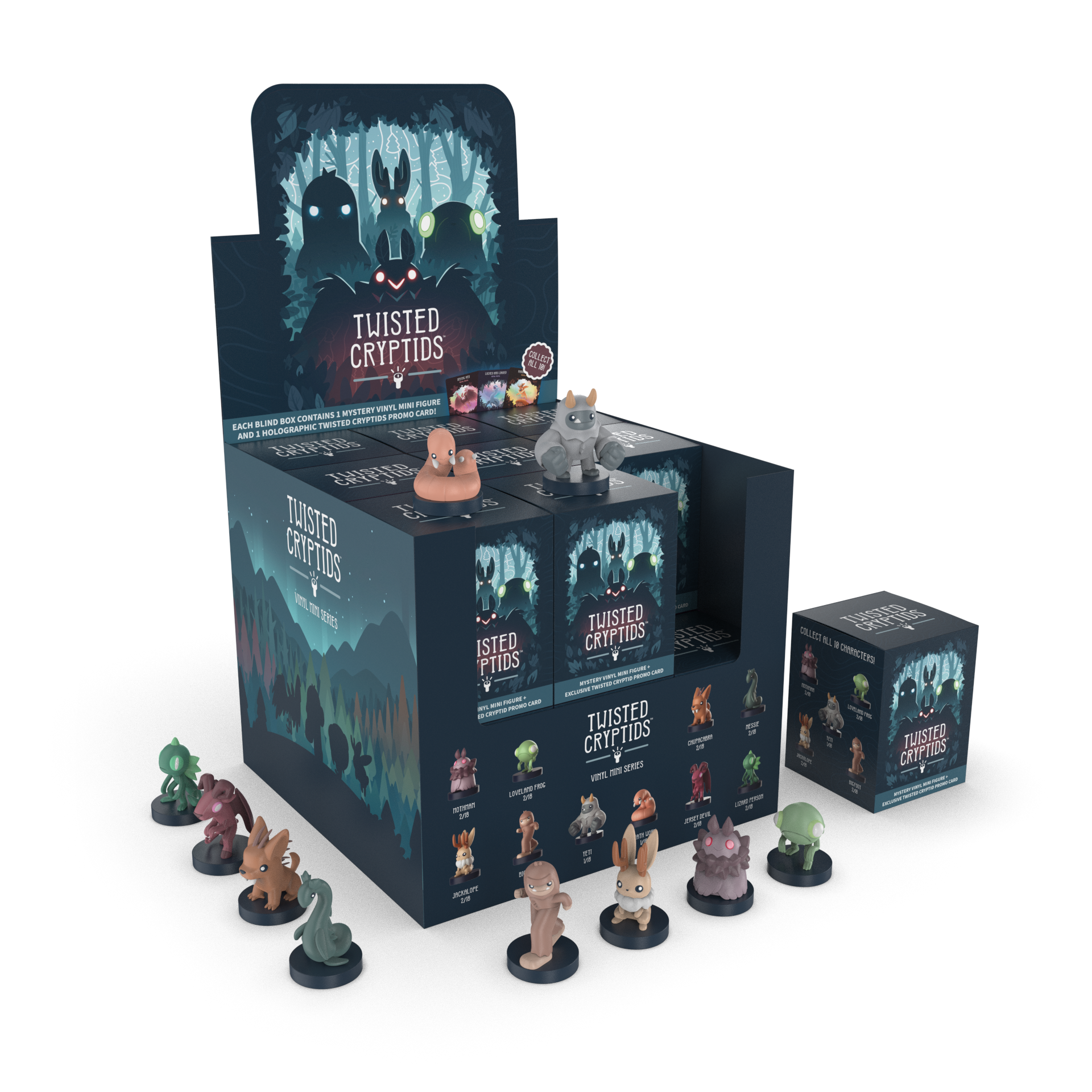 Twisted Cryptids: Vinyl Figure Blind Box