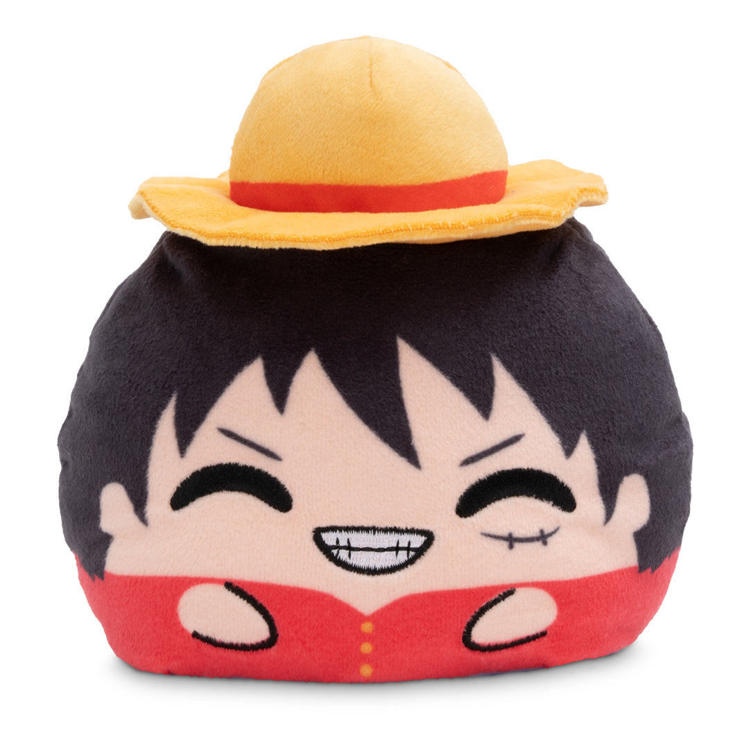 Luffy & Devil Fruit 4" Reversible Plushie