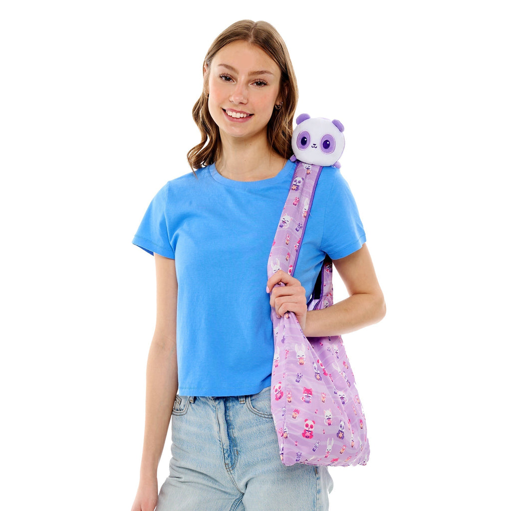 Plushiverse Bobalicious Panda Plushie Tote Bag