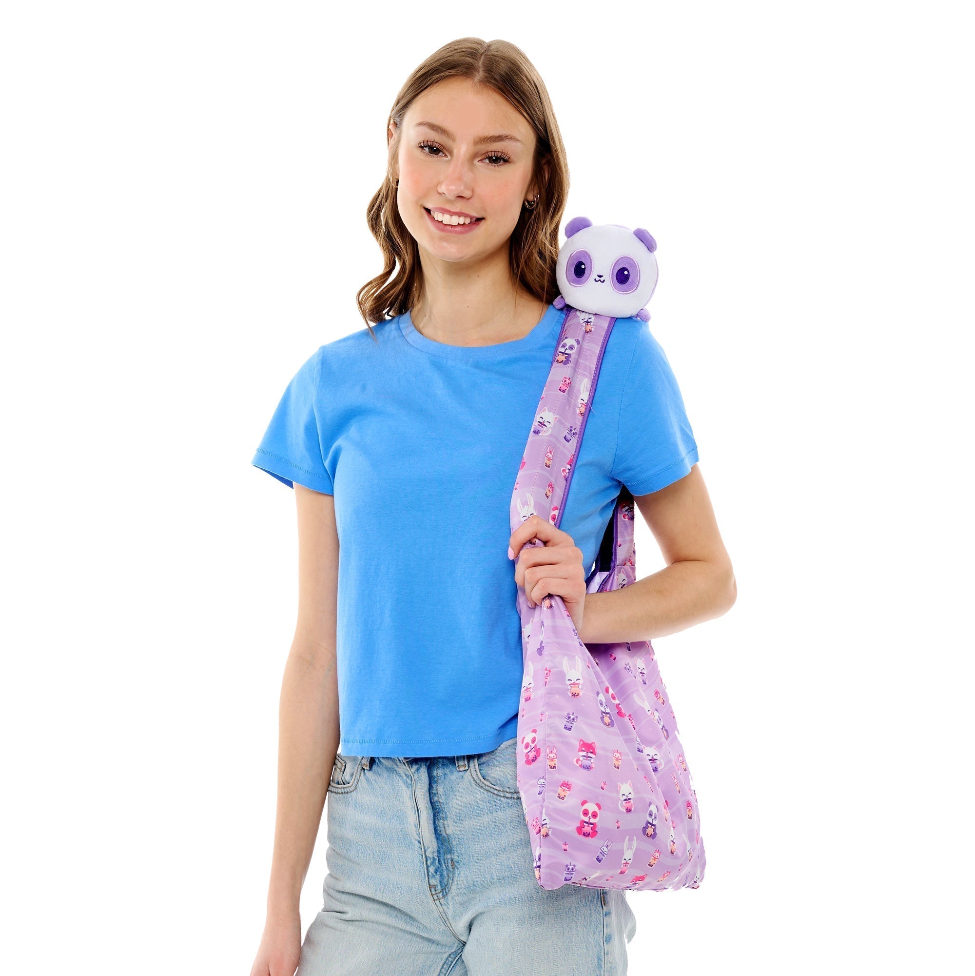Plushiverse Bobalicious Panda Plushie Tote Bag