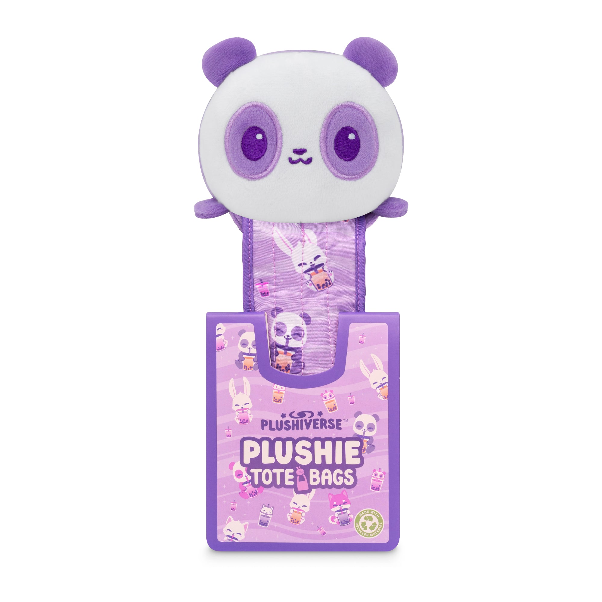 Plushiverse Bobalicious Panda Plushie Tote Bag