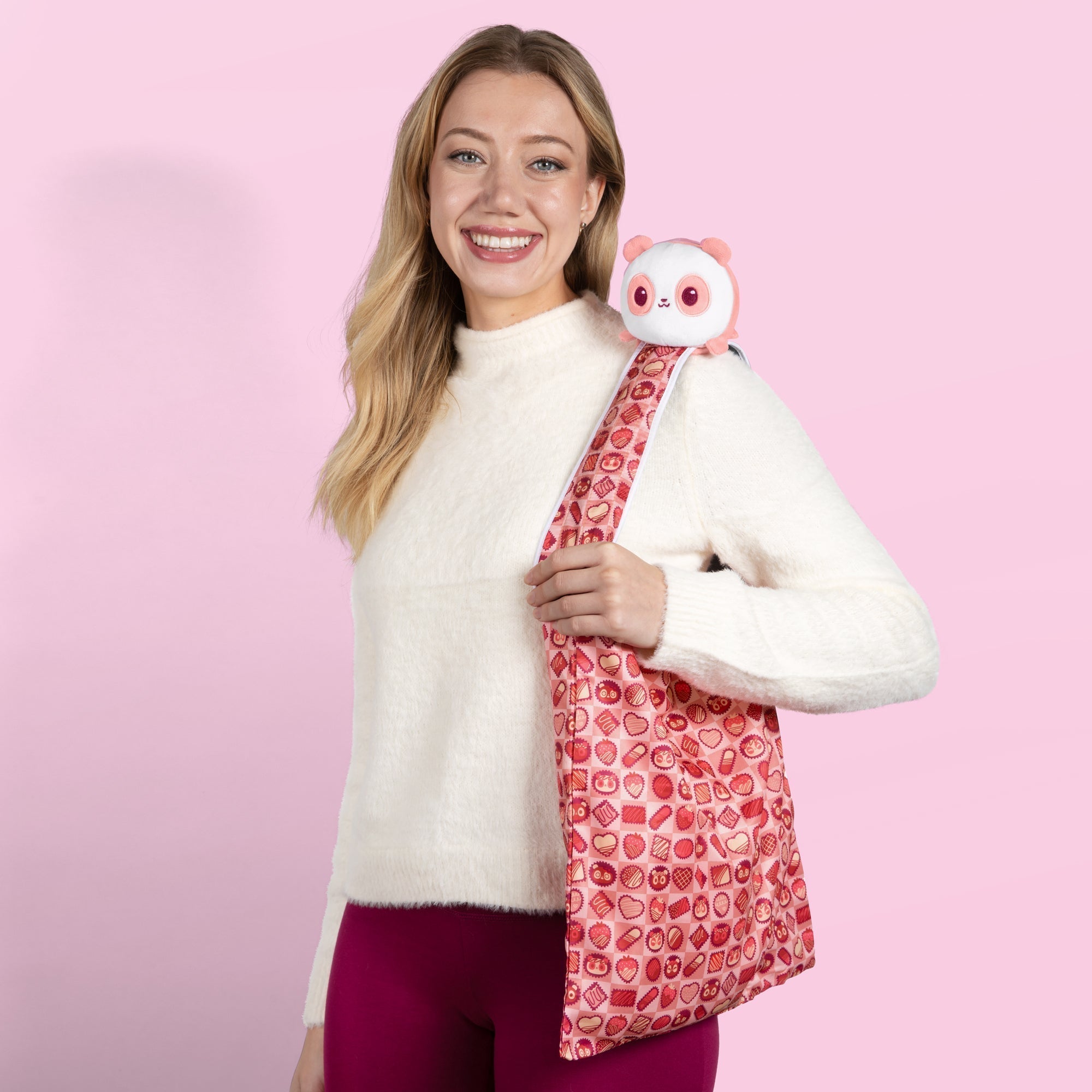Plushiverse Choco-Panda Plushie Tote Bag