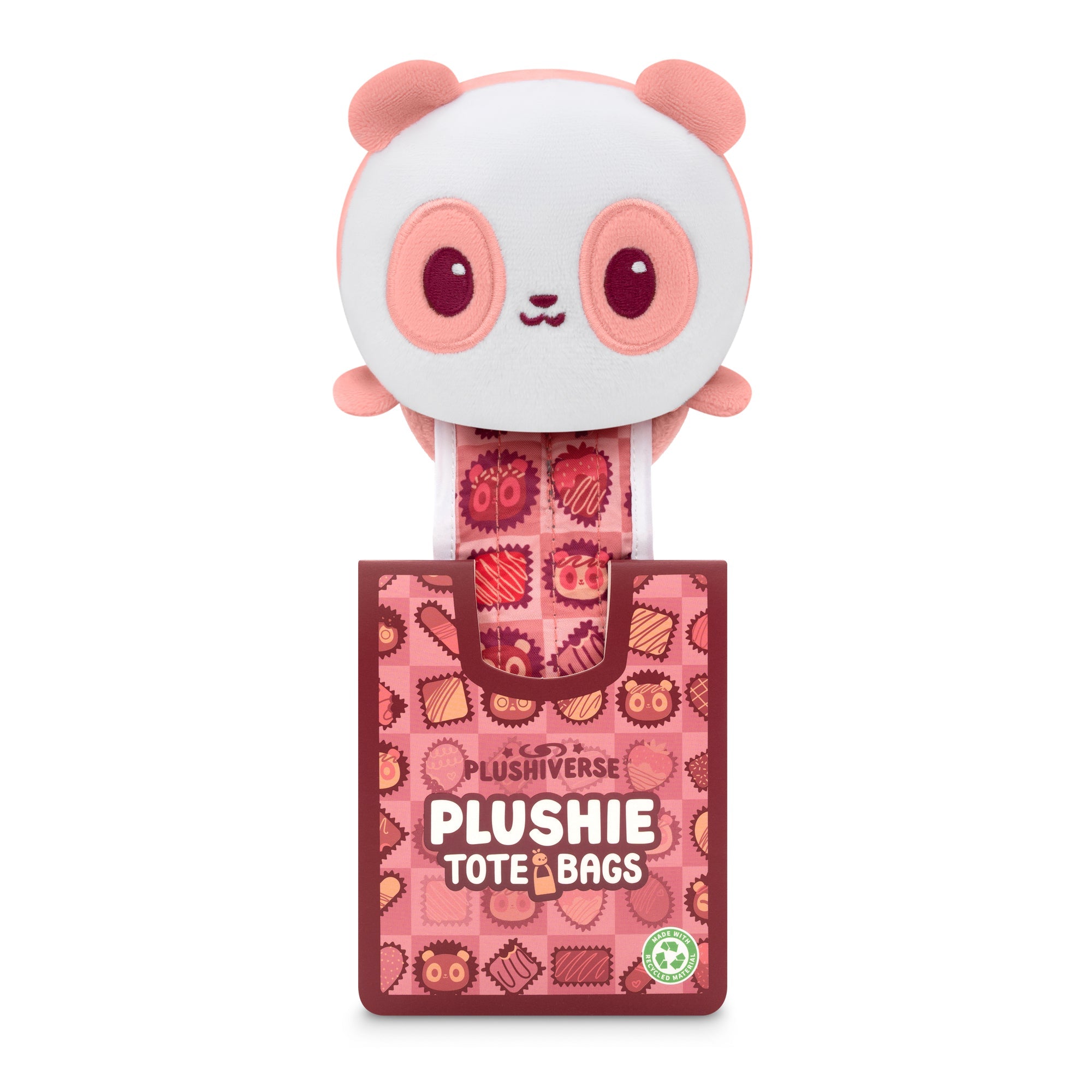 Plushiverse Choco-Panda Plushie Tote Bag