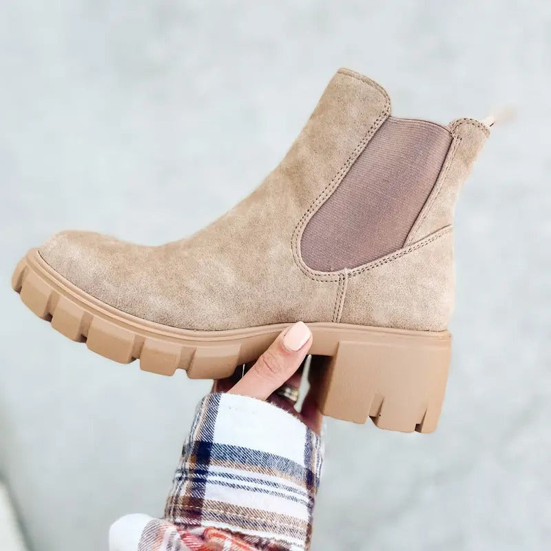 Taupe Chelsea Bootie T-Shirts