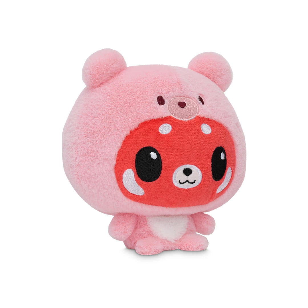 Cloudheads: 5" Strawberry Cake-Scented Red Panda (Cupcake)