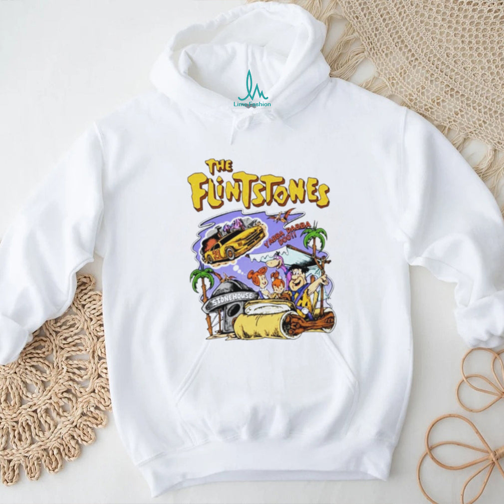 The Flintstones Yabba Dabba Doo Stonehouse Car shirt