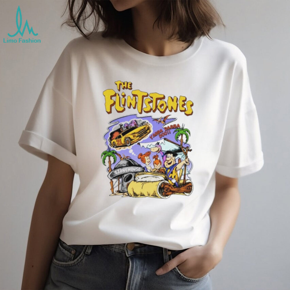 The Flintstones Yabba Dabba Doo Stonehouse Car shirt