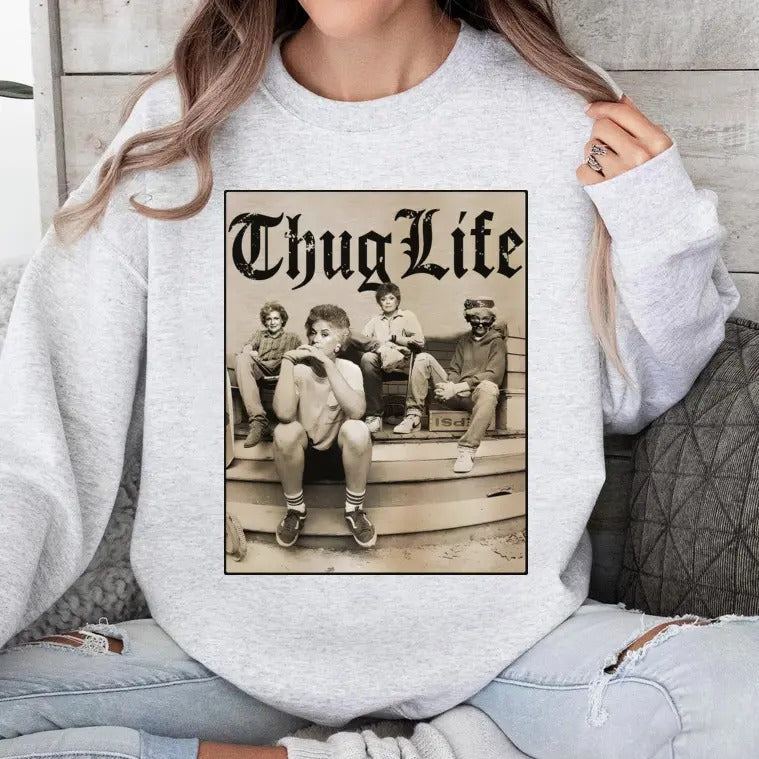 Golden Thug Life 80s TV Show Shirt T-Shirts