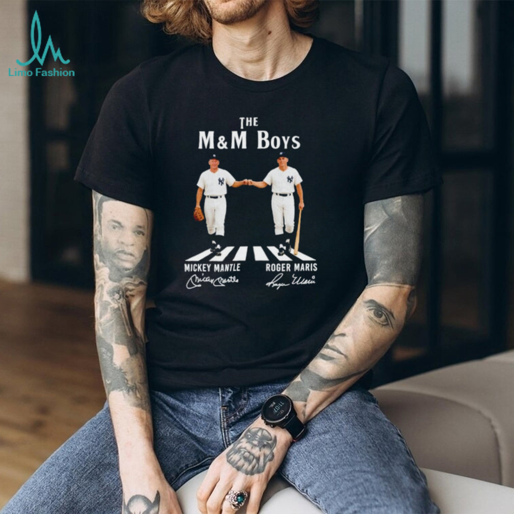 The MM Boy New York Yankees Abbey Road signature shirt