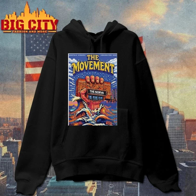 The Movement The NorVa In Norfolk VA Jan 31 2026 Poster t-shirt