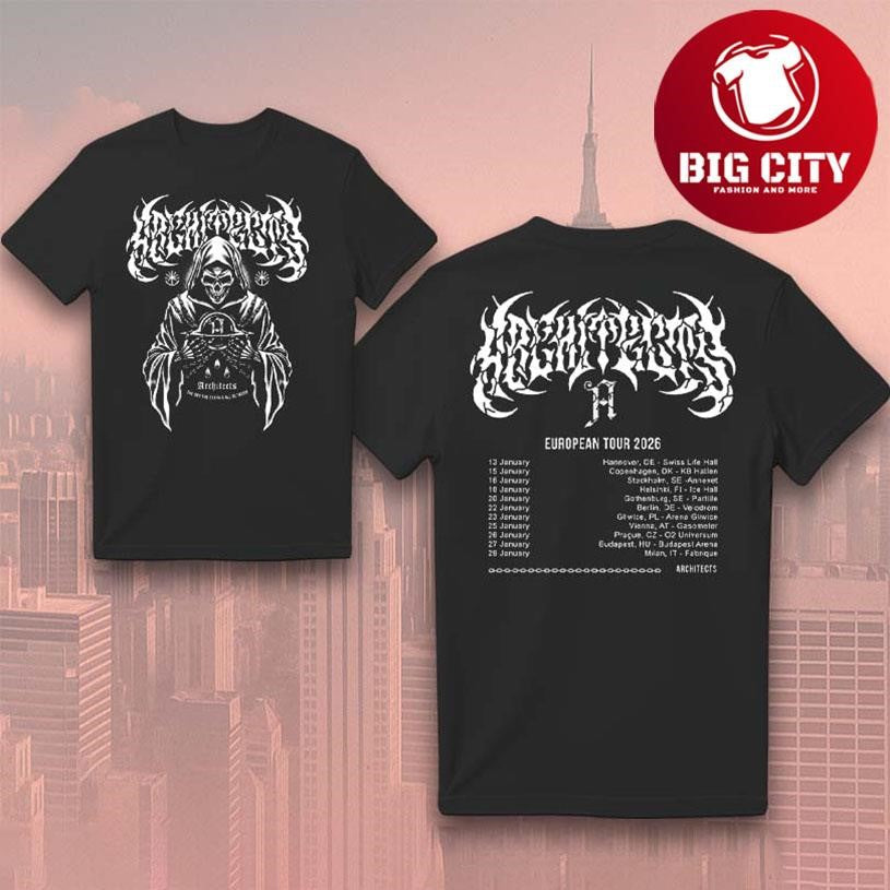 The Sky The Earth EU Winter 2026 Tour Two Sided Shirt