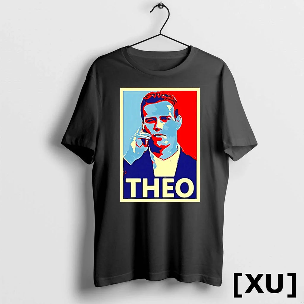 Theo Epstein In Action Signed By Artist Print Tshirts Sweater