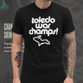 Toledo war champs Upper Peninsula of Michigan map graphic shirt