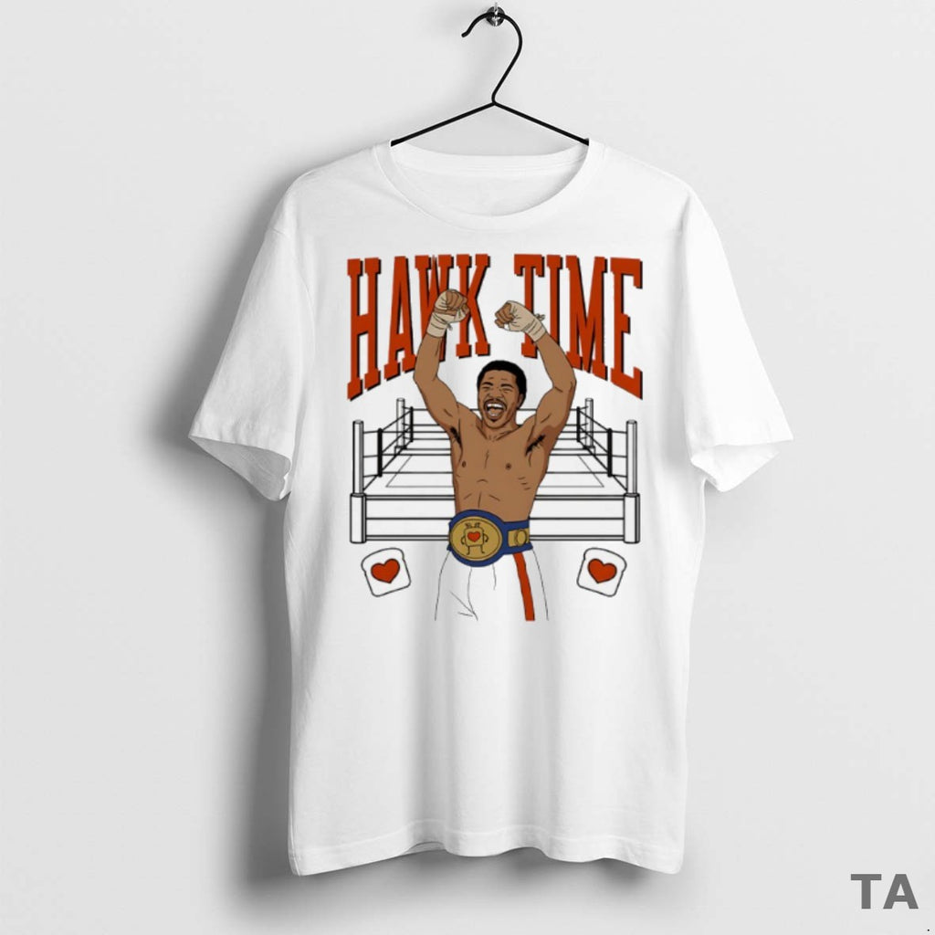 Top Aaron Pryor Hawk Time Boxer T Shirt Sweater