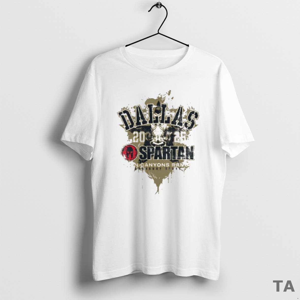 Top Dallas Spartan 2025 Twin Canyons Ranch T Shirt Sweater