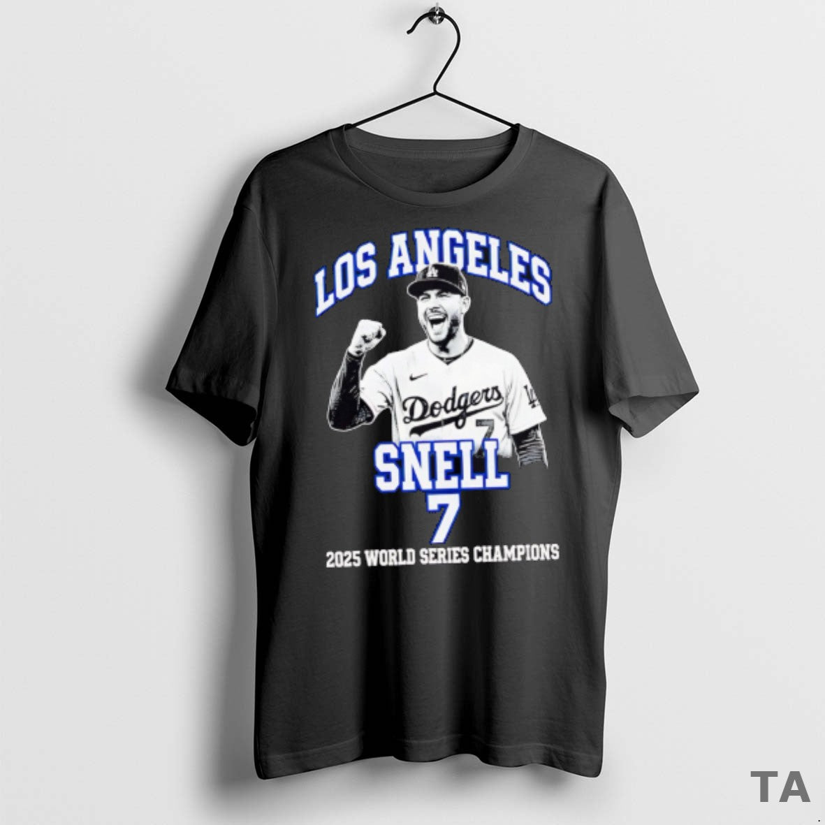 Top Los Angeles Dodgers Blake Snell 2025 World Series Champions T Shirt Sweater