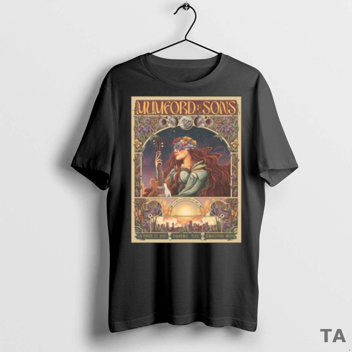 Top Mumford And Sons October 22 2025 In Nashville Tn Bridgestone Arena T Shirt Sweater
