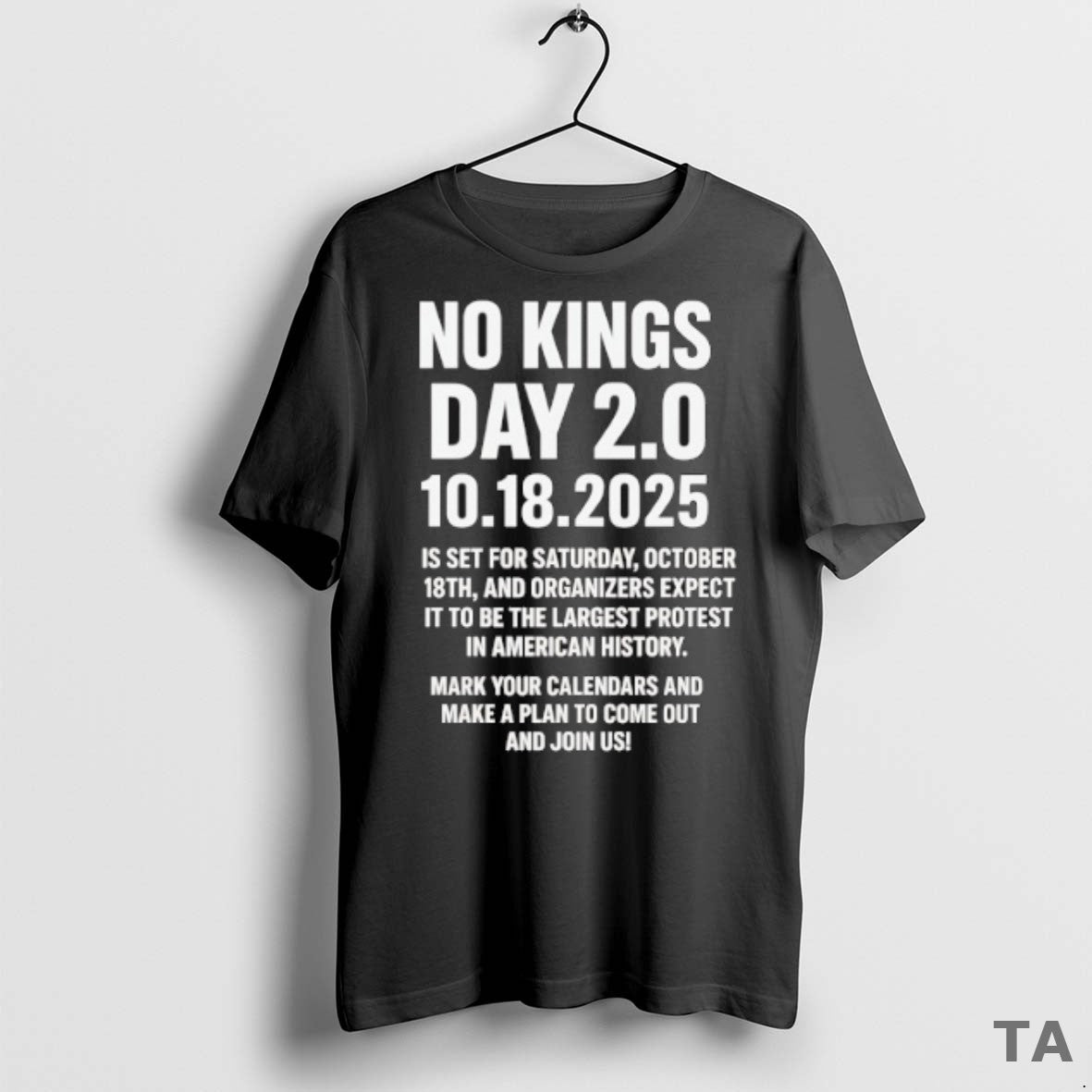 Top No Kings Day 2 T Shirt Sweater